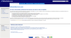 Desktop Screenshot of milesdebanners.com